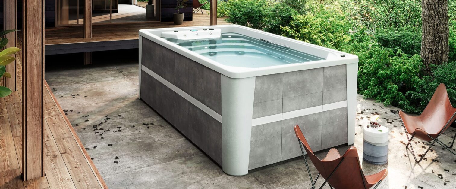 Compact Pool — a compact pool for spa and wellness areas